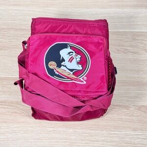 Florida State Noles Seminoles Lunchbox Insulated Red Garnet Bag NWT